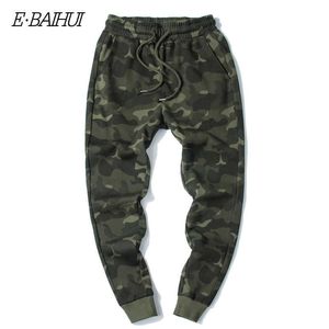 E-Baihui Męskie Jogger Jesień Ołówek Harem Spodnie Mężczyźni Kamuflaż Spodnie Wojskowe Luźne Wygodne Spodnie Cargo Camo Joggers MJ002 x0615