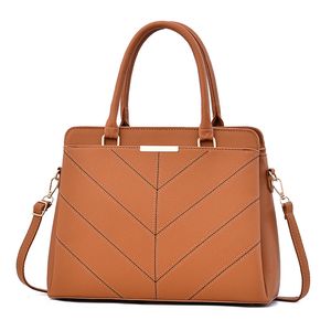 HBP Handtaschen Geldbörsen Damen Tots Taschen PU-Leder Umhängetasche MessengerBags Flap Bag Gelbe Farbe