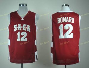 Hot Saca High School 12 Dwight Howard 12 Jerseys Mens Mens Basketball Jersey Vintage Collection Classic Sport Рождественская распродажа