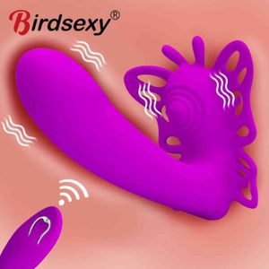 Nxy vibratori sessuali mutandine indossabili senza fili vibratore vibratore giocattoli per donne coppie adulte stimolatore clitorideo punto g tocco vaginale negozio 1201