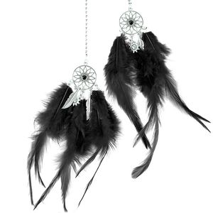 Interior Decorations Dream Catcher Car Pendent Handmade Accessories Gift Friends Art Relatives Craft Artificial Feather Easy Install Cute