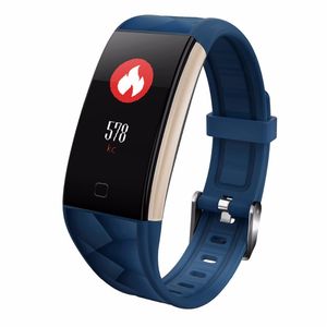 SMART armband klocka blodtryck blod syre hjärtfrekvens skärm Tracker IP67 Vattentät armbandsur för iOS Android