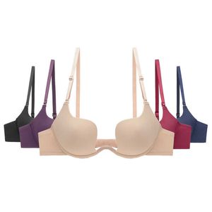 BH Top Super Push Up Bras For Women Plus Size Sexy Lingerie Invisible Backless Bra Women's Underwear Seamless Female Brassiere 210623