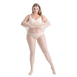 150Kg Women's Ultra-thin Plus Size High Waist Super Stretch Anti-snagging Sexy Net Red Pineapple Pantyhose Quality Leggings