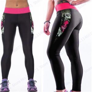 Yüksek Bel Fitness Spor Tayt Yoga Kıyafetler Kadınlar Dikişsiz Enerji Tayt Egzersiz Koşu Aktivewear Pantolon Hollow Sport Trainning 026