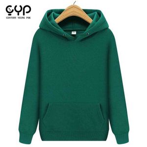 2021 New Men Hooded Hoodies Streetwear Hip Hop Mens Hoodies And Sweatshirts Solid Red Black Gray Pink Green White purple Y211118