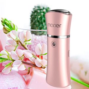 2021 Nyaste Portable Facial Steamer Nano Spray Water Device Mist Sprayer Skin Fuktgivande Atomizer