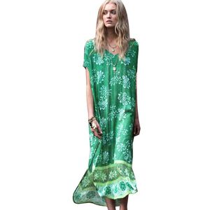 Women Beach Kaftan Plus Size Sarong Wrap Dress Swim Dress