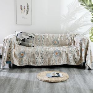 Cobertores de Algodão Gaze Muslin Cobertor Respirável Verão Bohemian Toalha para Crianças Lounge Cadeira Sofá Cama de Cama Casa Decoração