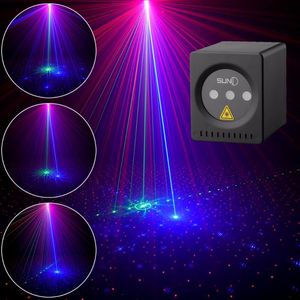 Wholesale suny laser light resale online - Effects SUNY Mini Portable Cordless Laser Lights Rechargeable RGB Patterns Gobo Projector Sound Activated Music DJ Party Gift