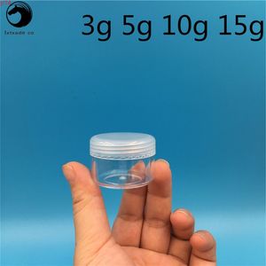 5GL 10G 15G чистая пустая пластиковая бутылка JARS Cream Geel GEL маленький образец Упаковочные бутылки для бальзама для губ Contains Gty