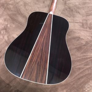 Guitarra De Arce al por mayor-Spruce de madera maciza de pulgadas de guitarra acústica D35