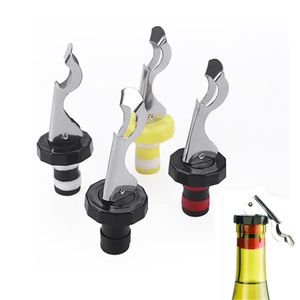 Korek wina Próżnia Uszczelniona Wtyczka Bar Kitchen Tools Safe Safe Silicone Bottle Storpers tworzy hermetyczne uszczelnienie xbjk2103