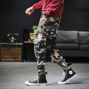 Spring and Autumn Men's Pants Casual Loose Camouflage Sweatpants Large Size Sweatpants for Men Sports Pants Jogging Pants Men Y0927