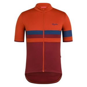 2022 Rapha RCCチーム通気性サイクリングジャージーメンズ夏MTBサイクル服半袖バイク服レーシングトップス自転車シャツ屋外スポーツウェアY2112101