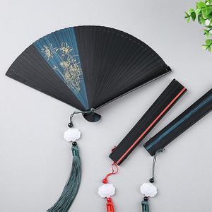 Другой домашний декор полный бамбук складной вентилятор китайский древний стиль вентиляторе танцы ручной