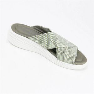 2021 Mulheres Plataforma Slides Sandálias Cores Cores Mulheres Chinelos Sapatos Deslize Desenhista Verão Moda Flat Flip Flip 35-44 G0014