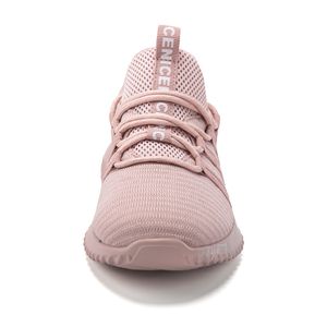 2021 Hög kvalitet Män Kvinnor Stickade Löpsportskor Andas Bekväma Par Utomhussneakers Sneakers BIG SIZE 35-46 Y-H1503