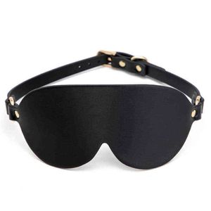 Nxy Adult Toys Pu Leather Blindfold Games Bdsm Flirt Spanking Sex Toy Eye Mask Sleeping Masquerade Cat Party Club Coslay Mysterious 1207