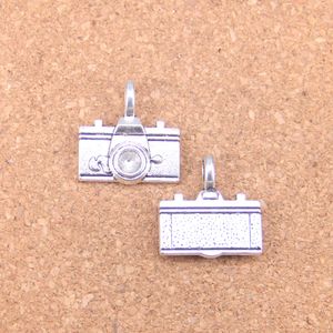 38pcs argento antico placcato bronzo fotocamera charms pendente fai da te collana braccialetto risultati del braccialetto 22 * 21mm