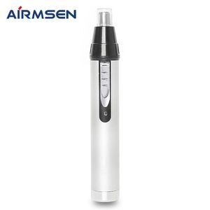 Airmsen USB Akumulator Nos Włosów Trymer Elektryczny Usuwanie Mężczyźni i Kobiety Wodoodporne Ostrza Podwójne Ostrza Łatwe Czyszczenie