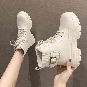 New Arrivals Soft Boots Women Shoes Woman Fashion Round Pu Ankle 2021 Winter Elastic Black Comfortable