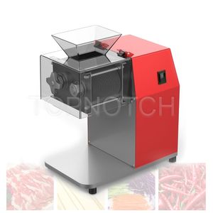 1100W Cutter Fast Meat Slicing Machine Electric Commercial Slicer Shred Fully Automatic Flesh Cutting Maker