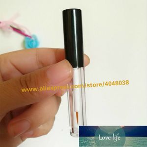 Flaska 2ml liten tom klar eyeliner plast DIY Cosmetic Eyelash Lim Refillerbar tillväxt Vätska