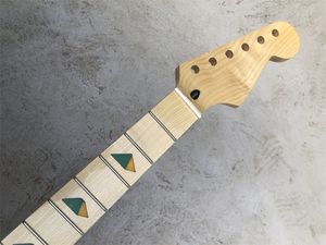 Maple Electric Guitar Neck 22 frets Maple Fretboard Pyramid Inlay Gloss DIY