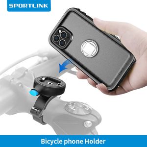 Cykel 12 Samsung Universal Mobil Mobiltelefonhållare Bike Handlebar Clip Stand GPS Mount Bracket