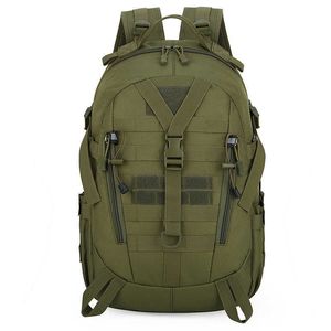 Zaini riflettenti tattici militari da uomo Borse da viaggio all'aperto Molle 3P Zaino da arrampicata Zaino sportivo Zaino da campeggio Q0721