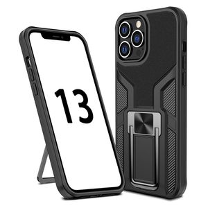 Uchwyt Anti-Fall Hybrid Armor Przypadki do iPhone 13 12 11 Pro Xs Max XR Samsung S22 Plus Ultra A02S A12 A42 Moto G Power Play Stylus 2021 LG Stylo 7 Wstrząsy