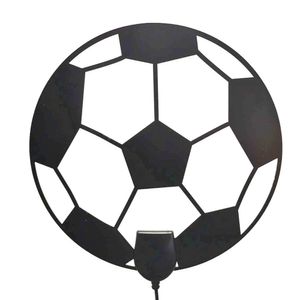 HDTV Antena 36DBI Film Small With Signal Amplifier Home 1080p 4K Indoor TV Adhesive Accessories Football Shape Multi-directional Antennas