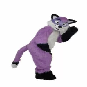 Stage Performance Husky Mascot Costume Halloween Christmas Cartoon Character Outfits Suit Advertising Leaflets Clothings Carnival Unisex Adults Outfit