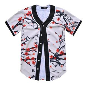 3D Baseball Jersey Degli Uomini 2021 di Modo di Stampa Uomo T-Shirt Manica Corta T-Shirt Casual Base palla Camicia Hip Hop Magliette E Camicette Tee 033