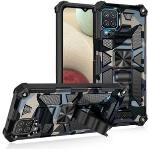 Camouflage Phone Case ShockProcoof Fallskydd med konsol för iPhone 13 12 11 Pro Max Samsung Galaxy S20 S21 A32 A52 A72 A82 5G DHL