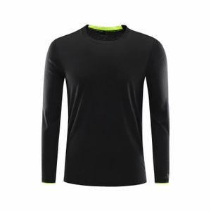 balck Camicia da corsa a maniche lunghe Uomo Fitness Palestra Abbigliamento sportivo Vestibilità Top sportivo da allenamento a compressione ad asciugatura rapida