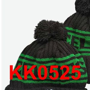 2021 Basketball Baseball Beanie North American Team Side Patch Vinterull Sport Sticka Hat Skull Caps A6