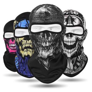 Cycling Caps & Masks Skull Bandana Balaclava Hunting Hiking Neck Warmer Sun Protect Outdoor Fishing Face Mask Cover Men Women Sport Scarf