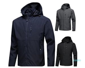 Designer-Herren-Designerjacken, langärmelige Windjacke, Windläufer, Herren-Reißverschluss, wasserdichte Jacke, Gesicht nach Norden, Kapuzenpullover, Mäntel, Kleidung