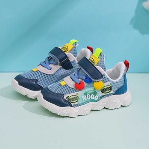 1- 3 Years Kids Shoes Spring Autumn New Toddler Baby Boys Girls Sneakers Shoes Breathable Mesh Soft Children Sports Tenis Shoes G1025