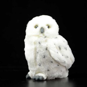 Wholesale owl soft toys for sale - Group buy Snowy Owl Simulation Dolls White Bubo Scandiaca Bird Animals Soft Stuffed Plush Toy Cute Children Kids Gift Home Decorations Q0727