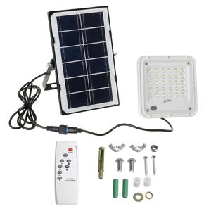 60LED SOLAR Flood Light SMD2835 Trädgårdsvägglampa IP65 Vattentät belysning + fjärrkontroll