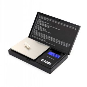 500g / 0,01g Mini Pocket Digital Kitchen Skala Hög precision Exakta elektroniska Smycken Guldvikt Skala Gram Balans 210927