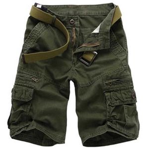 Summer Casual Men Camouflage Loose Pants Mens Military Tactical Cargo Shorts Fashion Cotton Camo Kort plus storlek 28-40 G2303162024