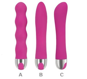 USB Rechargeable 10 Frequency Vibrating Dildo AV Vibrator Magic Wand Massager for Women Clitoris Stimulator Sex Products