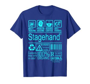 Stagehand Multitasking Job Title Shirts
