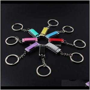 Keychains Moda AESSORIAS DROP ENCONTRAR 2021 METAL 4 FUROS MINI HAJESTICA KECHANCHAIN ​​CRIANÇAS TAYS CHAYRING CRIANÇAS PRESENTES BACAS DE CHAIN