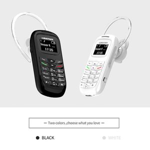 Mini Telefone Móvel Gtstar L8star BM70 Fones de célula de celular 0.66 polegadas Tela OLED sem fio Bluetooth Voz Pocket Celular 300mah