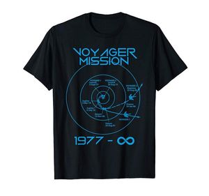 Wholesale space t shirts resale online - Men s T Shirts Voyager Probes Outer Space Exploration Trajectory T Shirt